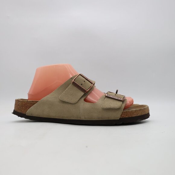 Birkenstock Arizona EU 41 Women's 10 Men's 8 Soft Footbed Sandals Double Buckle - Picture 1 of 8